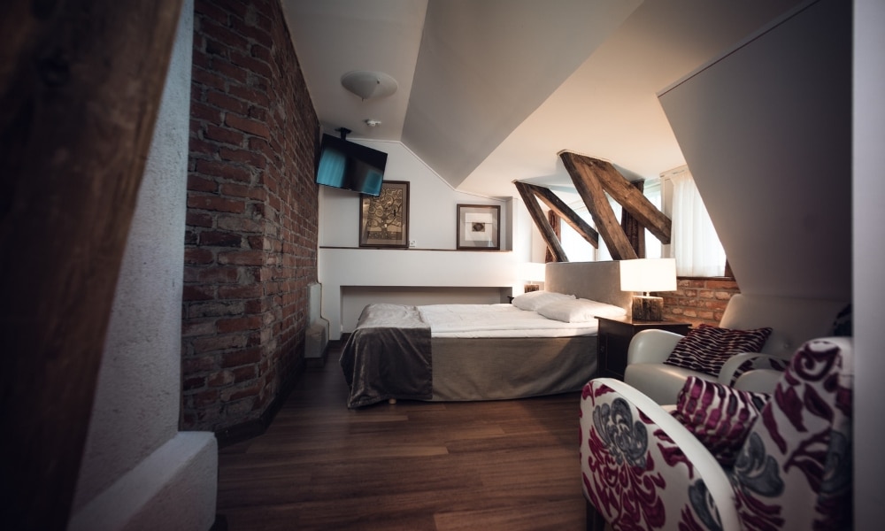 Hotel Arthurin Deluxe-huone omalla saunalla
